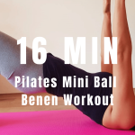 Pilates mini ball benen workout | Pilates video