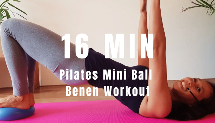 Pilates mini ball benen workout | strongbody.nl