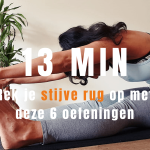 6 pilates rekoefeningen voor de rug