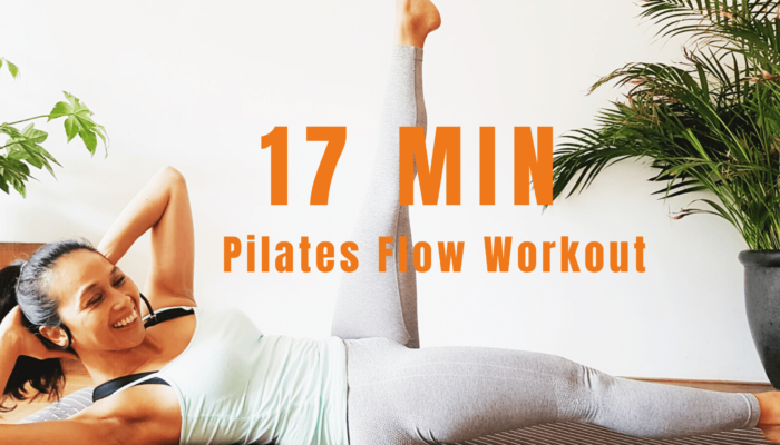 17 min pilates flow workout