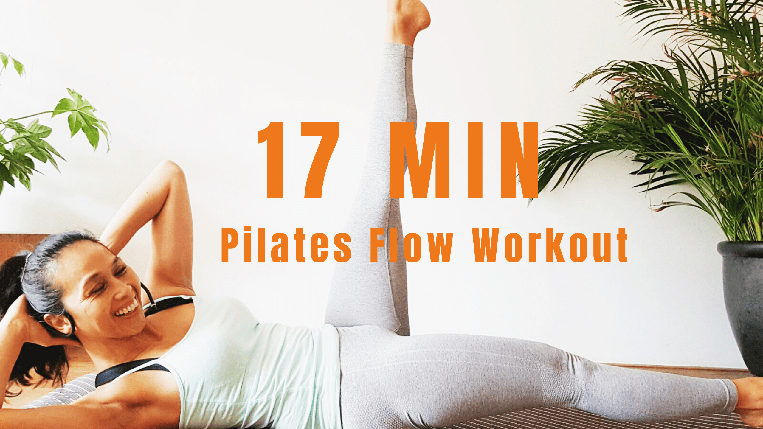 17 min pilates flow workout