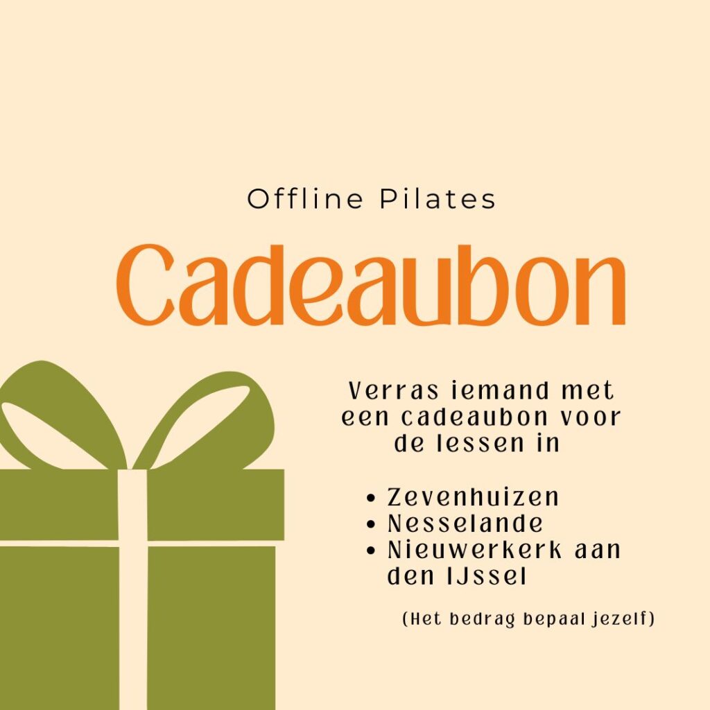 Cadeau offline pilates