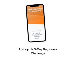 stap 1 Kopen 5-day beginners